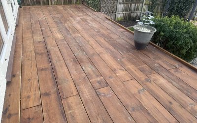Timber Decking & Garden Steps Installation in Saffron Walden
